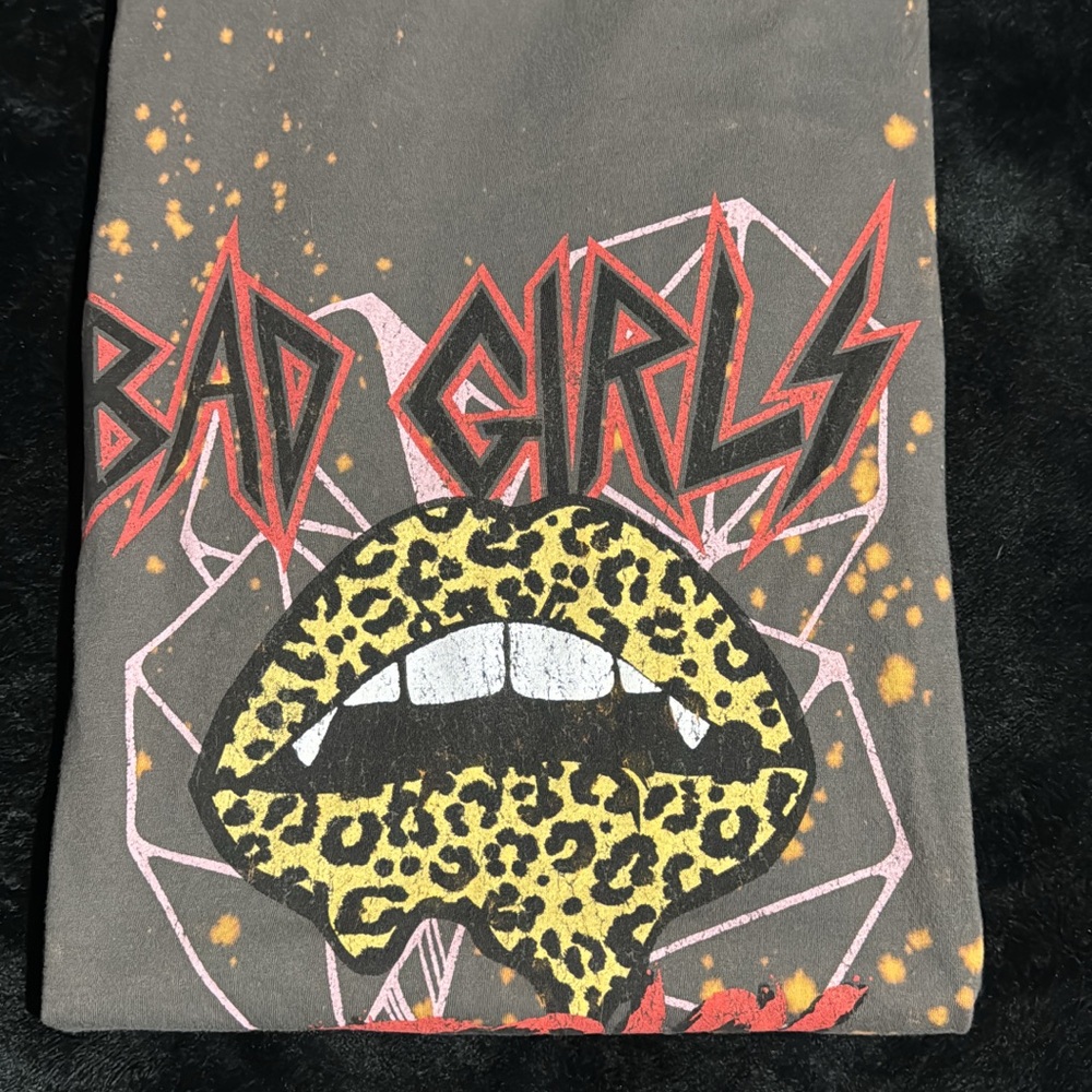 Sweet Claire Gray Graphic Tee